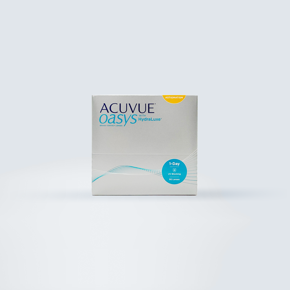 Acuvue Oasys 1-Day with HydraLuxe for Astigmatism 90 Pack